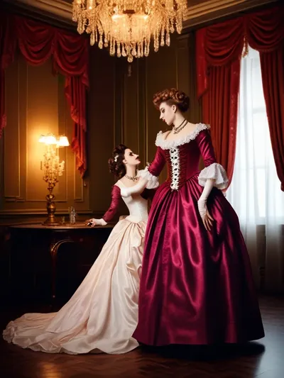 AI-generated sissy image