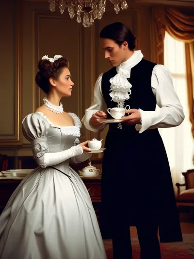 AI-generated sissy image