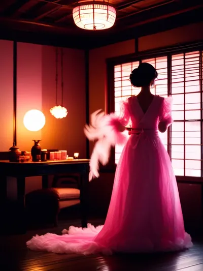 AI-generated sissy image