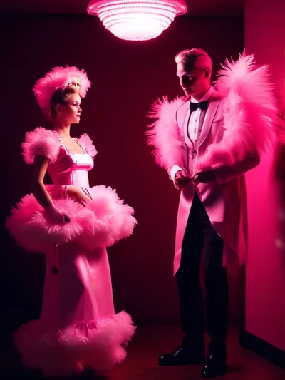 AI-generated sissy image